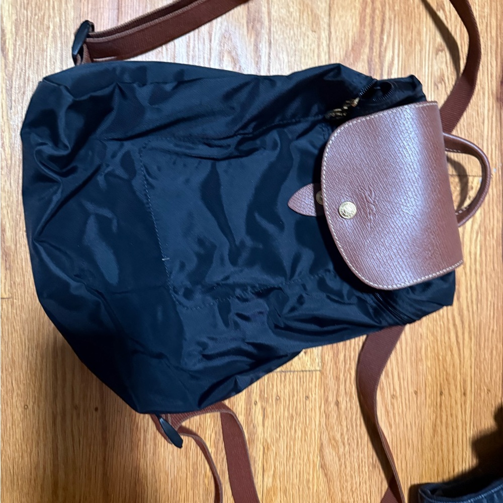 Black Longchamp Mini Backpack - image 2